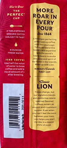 Lion Gold Coffee Whole Bean 10 Oz (New Packaging!) #TOP1