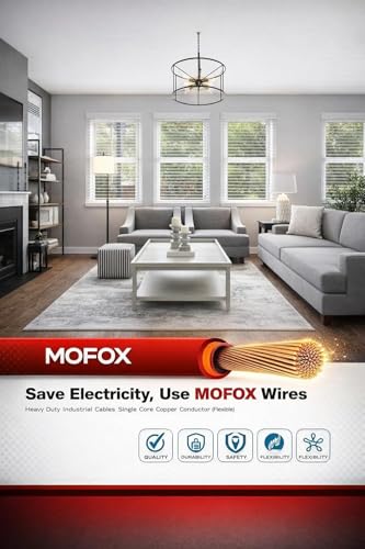 Image of MOFOX Diamond Series FR /FRLS Electrical Wire, Multi-Strand Copper Conductor 90 Meter (RED, 2.50 SQ MM)