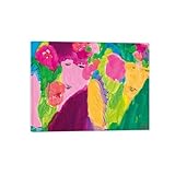 Impressions sur toile sont fabriquées à partir de toile de qualité supérieure, Sa texture est étroitement épaisse, utilisons des encres durables et de haute saturation de couleurs, aux couleurs vives qui durent des années, parfait pour la décoration murale.