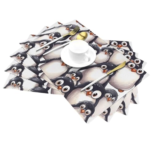 Sets de table pingouins mignons pour réveiller votre cuisine