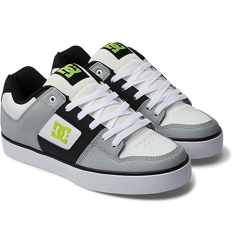Image of DC Mens Pure Low Top Lace Up Casual Skate Shoe SneakerSkate Shoe