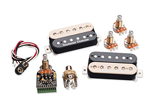 Seymour Duncan Blackouts Modular Coil Pack/Preamp Set Zebra