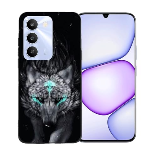 LCEHTOGYE �K�p Realme 16 5G�p�P�[�X�A�K�p Realme 16 5G (6,57")�ƌ݊����̂��钴���^�u���b�N�\�t�gTPU�V���R���Q���P�[�X�ی�J�o�[ - BST13