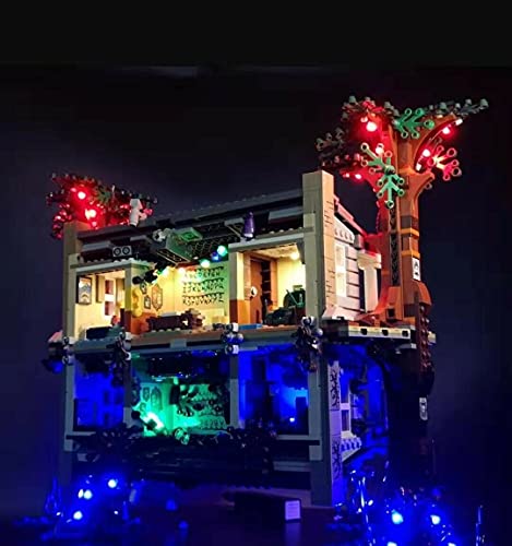 Listado y reviews de Lego stranger things para comprar online. 25 Brickstars - Kit de iluminación LED para Lego Stranger Things The Upside Down 75810 (juego de modelos no incluido)