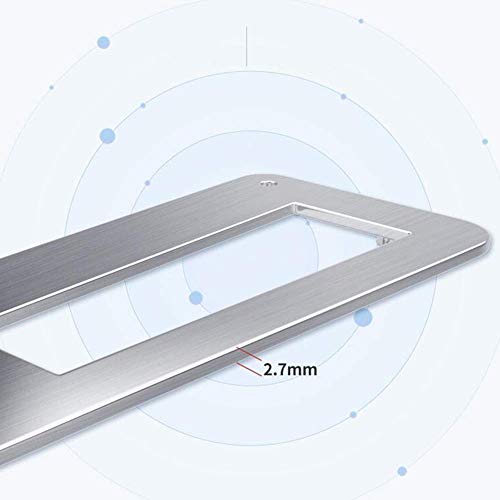 Mensola da cucina rimovibile in acciaio inox con montaggio a parete e portasciugamani galleggiante, per bagno e camera da letto, 30 x 40 cm, 22 opzioni di dimensioni, soluzione salvaspazio elegante e