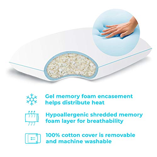 LinenSpa Shredded Memory Foam Pillow Deals, Coupons & Reviews
