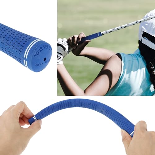 VGOL Golf Putter Grip Anti-Slip Rubber Grip Lightweight and Comfortable Golf Putter Grip 49g Golf Club Replacement Parts for Golfer Blue - Image 3