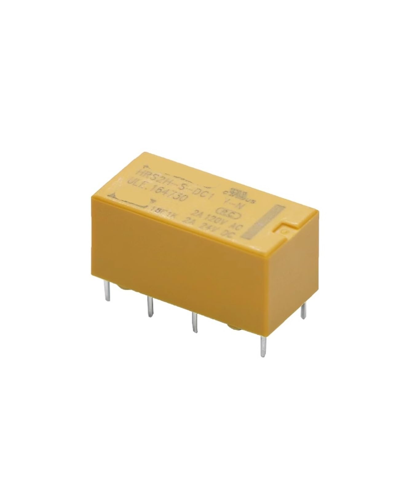 Relé HRS2H-S-DC5V de 8 pines con conversión de 2 grupos para control de circuitos 3