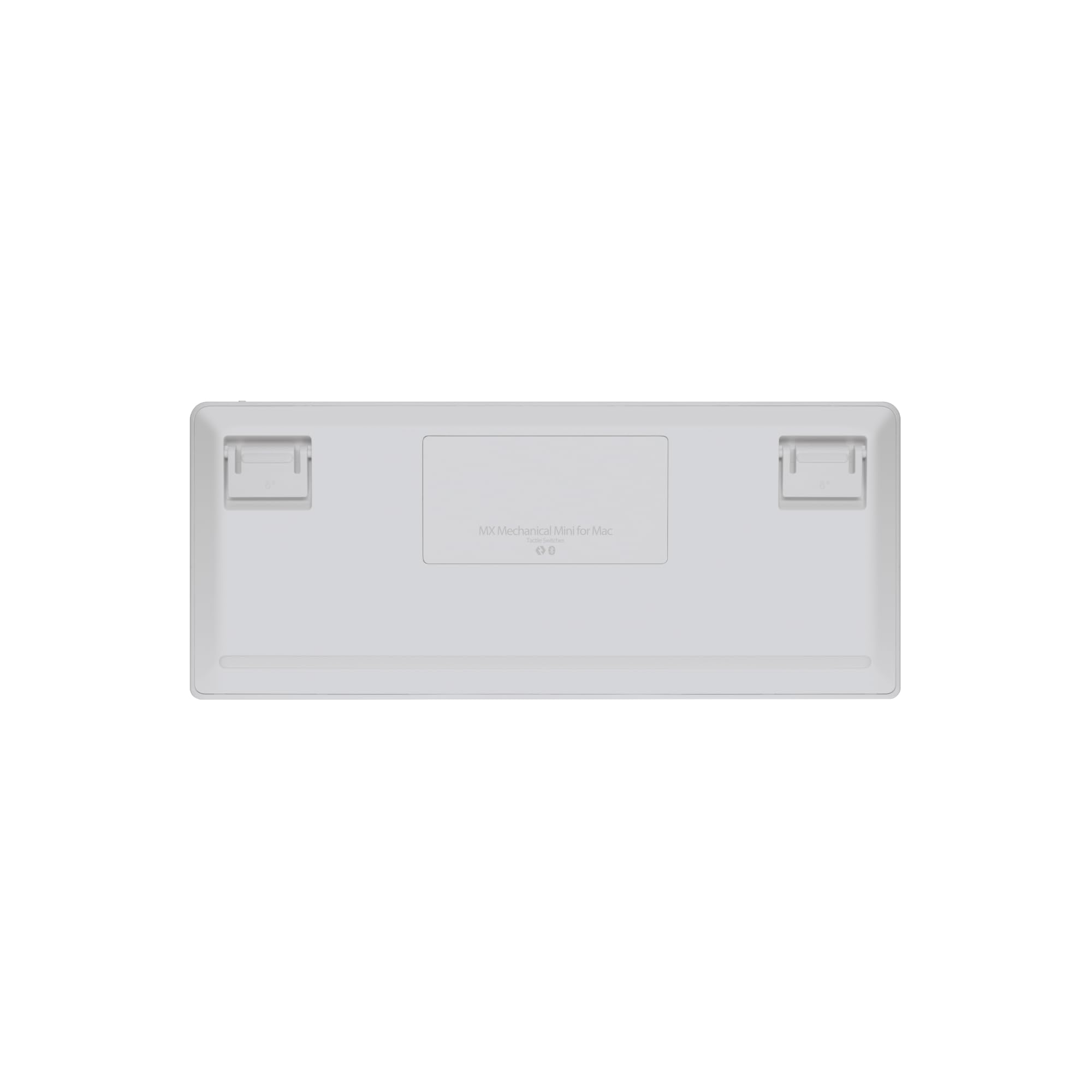 Logitech MX Mechanical Teclado Mini para Mac Inalámbrico Iluminado | AZERTY Francés - Pale Grey