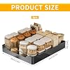 Tiroir Coulissant Cuisine Extensible - Ajustable 31-53cm - Pour Optimiser Rangement Armoires