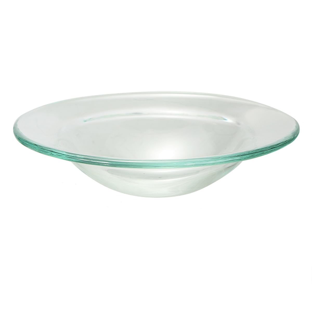 1pc 10cm Round Clear Replacement Glass Dish Deepened Wax Melt Warmer Plate Oil Warmer Bowl Lid Tray for Aromatherapy Kit