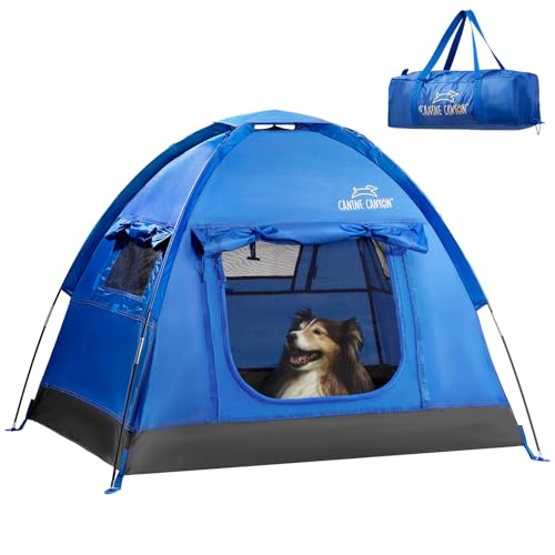 Canine Canyon Luna Portable Dog Tent, Indoor/Outdoor Dog...