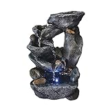 piscine avec mur d'eau □ Style: pastoral, space: salon.