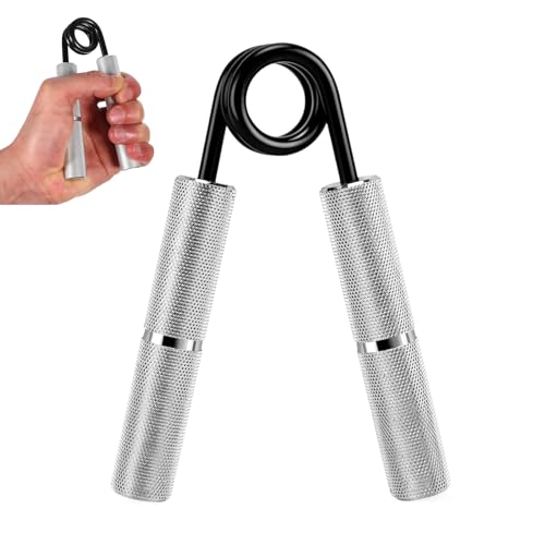Image of Hand Gripper 300LB, Heavy-Duty Aluminum Alloy Hand Strength Trainer for Grip & Forearm Workout, Textured Anti-Slip Handles, Portable Finger Exerciser for Athletes, Rock Climbing