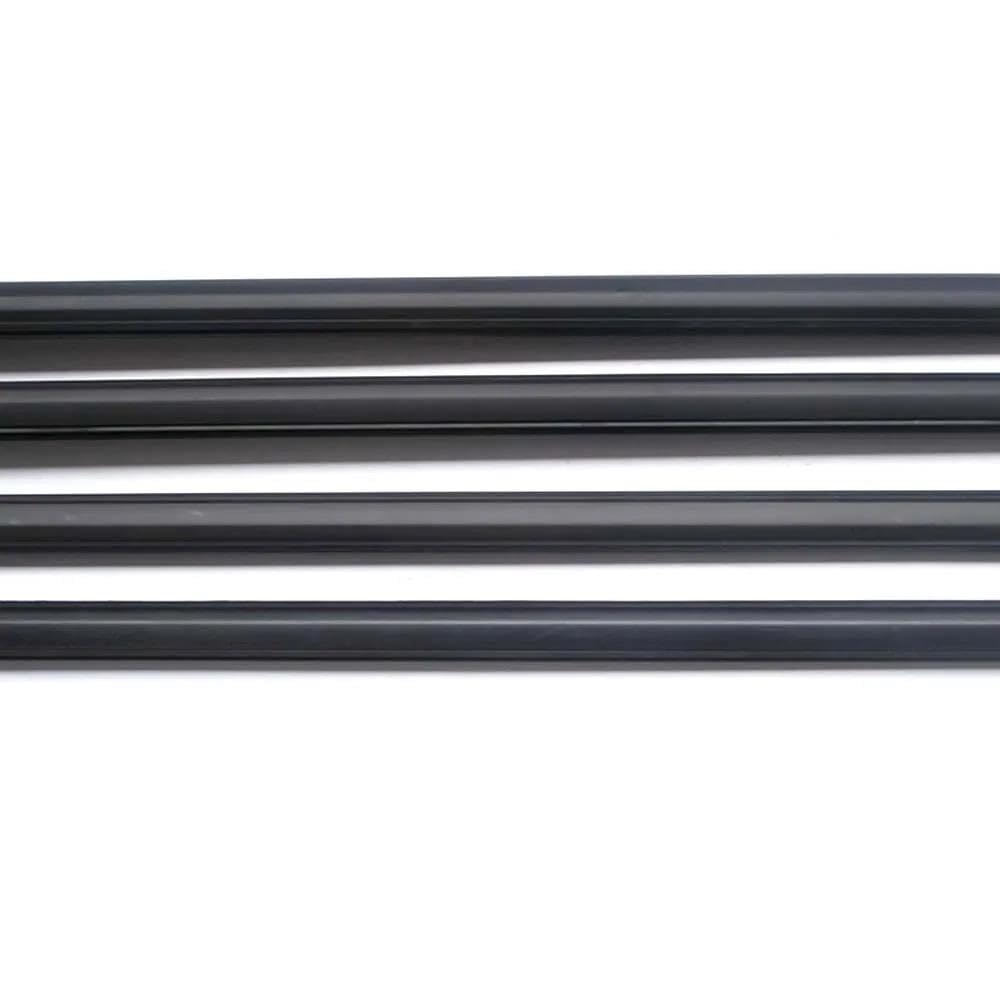 Striscia Tenuta Portiera 4 Pezzi/set Modanatura Cintura Esterna Portiera Dell'auto Per Toyota Per Corolla 2007-2014 Guarnizioni(Nero)
