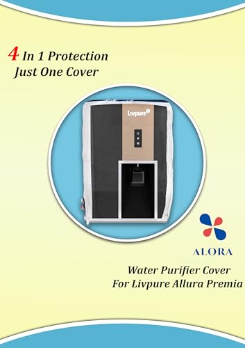 Image of Alora Body Protective Cover Compatible with Allura premia RO+UV+UF+Copper+Alk+Mineraliser water purifier, Dust Proof scratch Resistant.