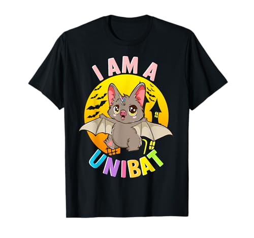 I am a Unibat Halloween Funny Unicorn Bat Character T-Shirt
