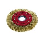 Cepillo Circular Uñeta Diametro 100 ancho de 11 acero latonado 0,15 eje 13