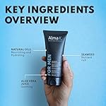Alma K Nourishing Aftershave Balm - Aftershave for Men - Post Shave Balm for Men - Non Greasy Aftershave Lotion for Men - Dead Sea Minerals - 3.4 oz - Image 3