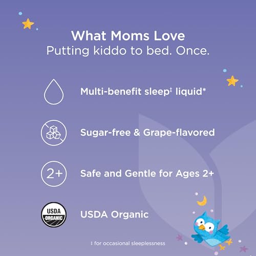 Image of Hyland's Kids Melatonin-Free Sleep + Immune Support, Organic, Ages 2+, 4oz
