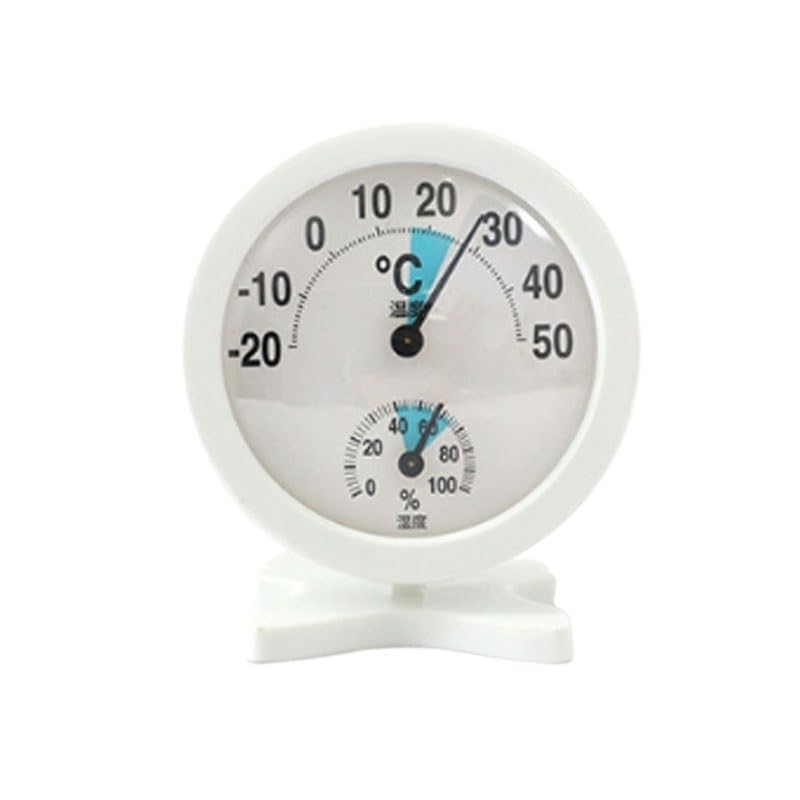 Dial Type Temperature Humidity Meter Indoor Stand Mounted Wall Function Model