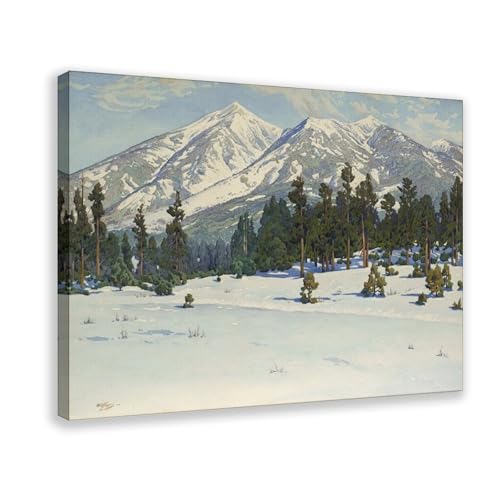 Toile Arizona Gunnar Widforss : affiche murale San Francisco Peaks 40x60cm