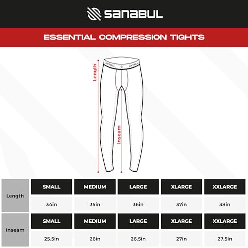 Sanabul ETG-L Men'S Steel Grey Compression Pants, Large - Essential Workout Jiu Jitsu Leggings For Running, Gym, Sports & Martial Arts thumb #6