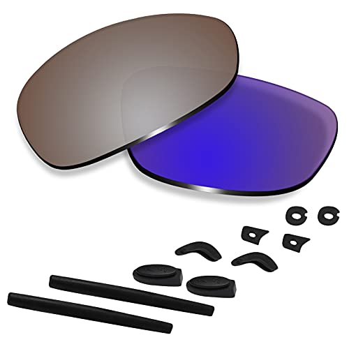 Verres de rechange pour Oakley Juliet polarisés en polycarbonate Vivid Bronze Ar Coated