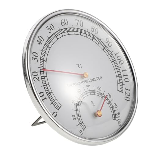 ifundom Termómetro Higrómetro Para Sauna Monitor De Temperatura y Humedad Medidor De Temperatura y Humedad Interior Accesorios Para Sauna Herramienta De Medición