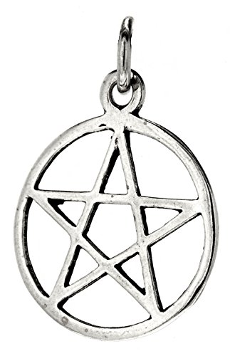 Kiss of Leather Pendentif en argent sterling 925 pentagramme N° 46