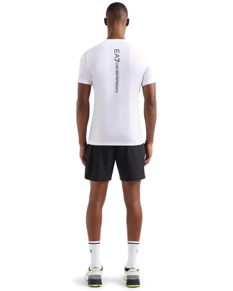 EA7 Uomo Set Maglietta e Pantaloncini Ventus 7, Multicolore