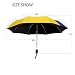 Sombrilla de la bandera de Ecuador UPF 50+, resistente al viento, impermeable,...