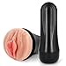 Male Masterburbatar Hands Free Male Masterburbatar Pussycats Pocket Puzzy Silicone Life Size Blow Job Machine Masturebastorfor Men Adult Tools Sucking Silent Toy Realistic Underwear W123012