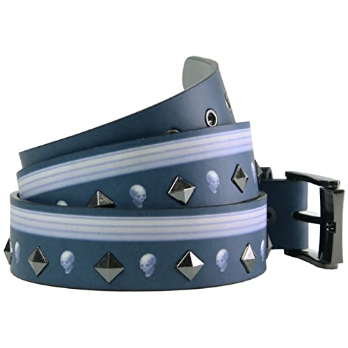 Lowlife Motorhead Wings Leather Belt in Black2