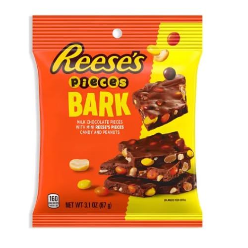 REESE'S PIECES Bark, 3.1 oz bag