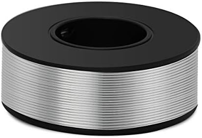 Zhichengbosi 18 Gauge(1mm) Aluminum Craft Wire, 75 Feet (23 m) Silver Crafting Wires, Bendable Craft Silver Wire for DIY Sculpture and Jewellery Making