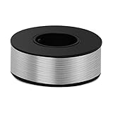 Zhichengbosi 18 Gauge(1mm) Aluminum Craft Wire, 75 Feet (23 m) Silver Crafting Wires, Bendable Craft Silver Wire for DIY Sculpture and Jewellery Making