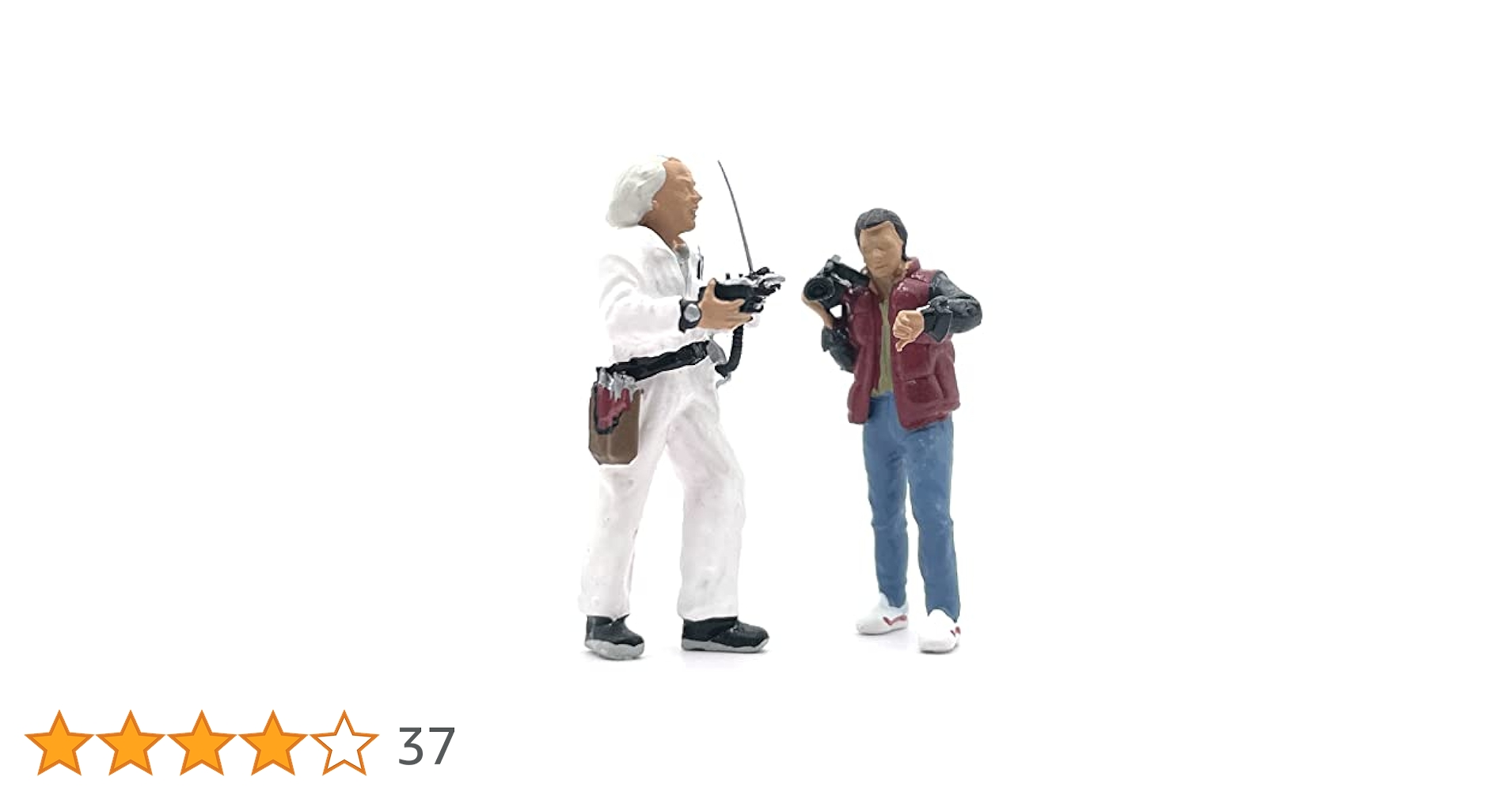 1/64 フィギュア 2体セット　バックトゥーザフューチャー Amazon | クラシック 1/64 スケール モデル バック・トゥ・ザ