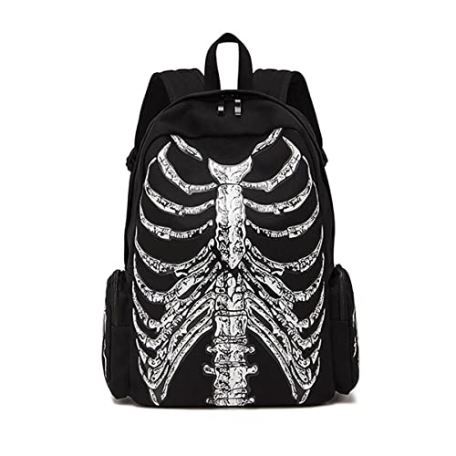Goth Y2k EMO Messenger Bag Grunge Street Hipster Backpack (BB3021)