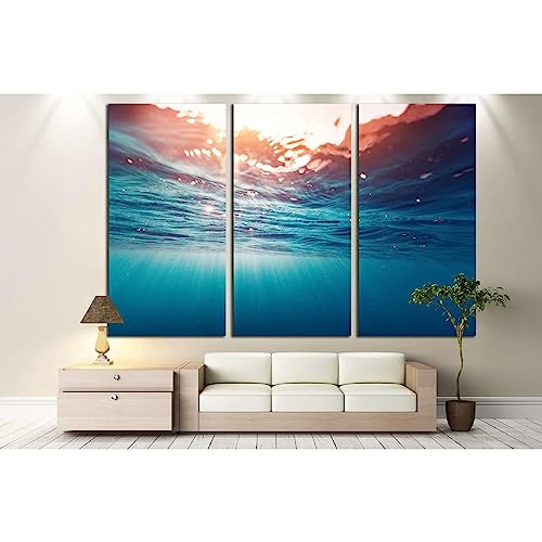 Impression sur toile Ocean Waves №501 ZELLART 210x140 tableau mural géant
