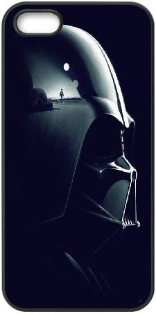 [Darth Vader Series] IPhone 5,5S Case Star Wars Darth Vader Silhouette - Black
