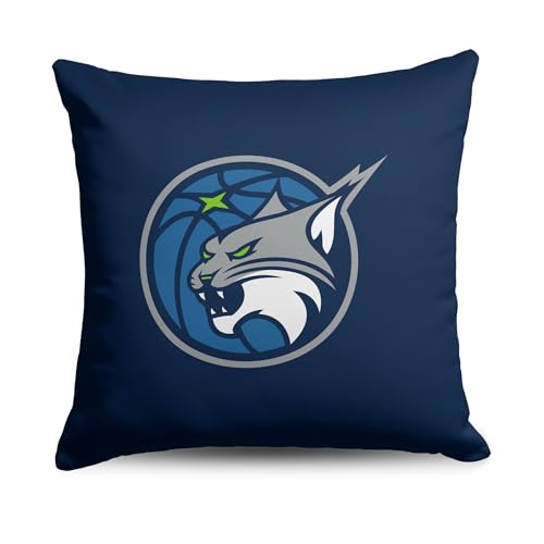 NORTHWEST Minnesota Lynx WNBA Double Down Throw Pillow 18 x 18 inches