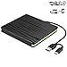 Produktbild Externes CD DVD Laufwerk, Tragbare DVD+/-RW CD+/-RW Brenner Player mit USB & USB-C Dual Schnittstelle CD/DVD ROM Rewriter Reader Datenübertragung Für PC Laptop MacBook Windows Linux OS Apple