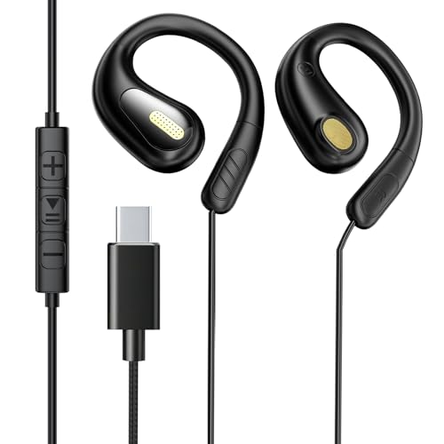 USB Type C �I�[�v���C���[ �C���z�� �L�� �����ǂ��Ȃ� ���|�� �}�C�N�t�� �Ȃ��璮�� �J���^ �C���z���}�C�N ���M�Ή� ���ʒ��� ���ȏǂ̕��� iPhone 16��Galaxy��Pixel�Ȃǃ^�C�vC�|�[�g���ڂ̃f�o�C�X�ɑΉ� �u���b�N