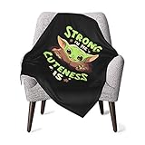 B-Ab-Y Y-O-D-A Manta de bebé ultra suave manta de forro pol