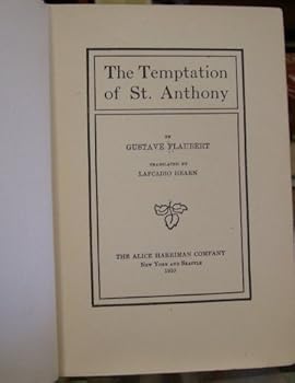 Hardcover The Temptation of St. Anthony Book
