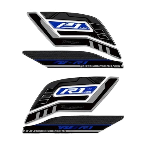 Autocollants protection réservoir moto pour sorties route et circuit YZF R1