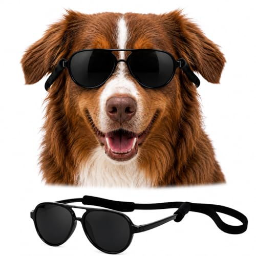 G010 Dog pet Costume Aviator Sunglasses for Medium...