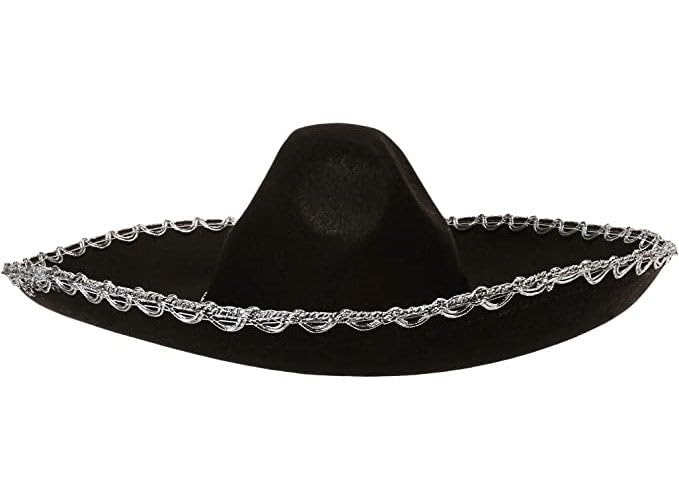Rubies Forum Novelties Adult Sombrero Hat, Black, One Size