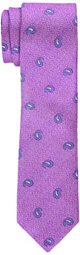 Isaac Mizrahi boys Silk Print Necktie, Multi, 48 US